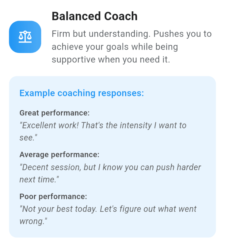 Balanced Coaching Style