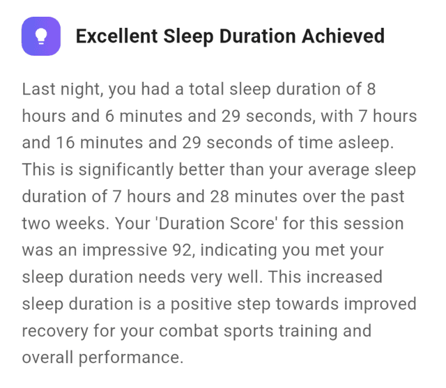 Sleep Insights